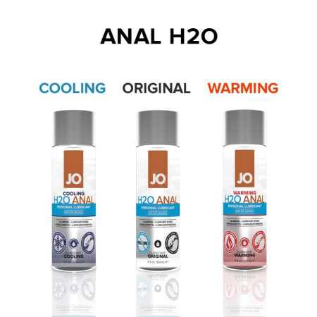 Анальная смазка System JO ANAL H2O - ORIGINAL (60 мл) на водной основе, растительный глицерин || Анальна змазка System JO ANAL H2O — ORIGINAL (60 мл) на водній основі, рослинний гліцерин Анальная смазка System JO ANAL H2O - ORIGINAL (60 мл) на водной основе, растительный глицерин || Анальна змазка System JO ANAL H2O — ORIGINAL (60 мл) на водній основі, рослинний гліцерин