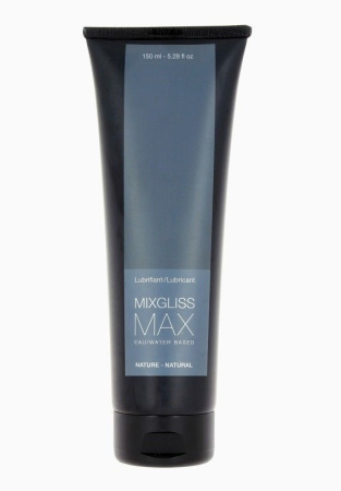 Анальная гель-смазка MixGliss MAX NATURE (150 мл) на водной основе с экстрактом алоэ Анальная гель-смазка MixGliss MAX NATURE (150 мл) на водной основе с экстрактом алоэ
