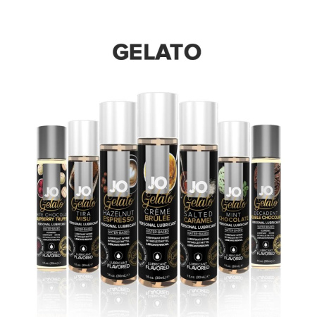 Смазка на водной основе System JO GELATO Tiramisu (30 мл) без сахара, парабенов и пропиленгликоля || Змазка на водній основі System JO GELATO Tiramisu (30 мл) без цукру, парабенів та пропіленгліколю