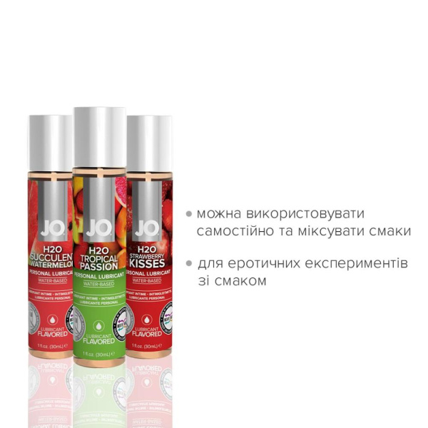 Набір System JO Tri-Me Triple Pack — Flavors (3×30 мл) три різні смаки оральних змазок Набір System JO Tri-Me Triple Pack — Flavors (3×30 мл) три різні смаки оральних змазок