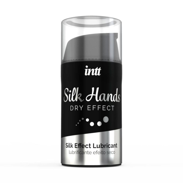 Ультрагуста силіконова змазка Intt Silk Hands (15 мл) з матовим ефектом, шовковистий ефект Ультрагуста силіконова змазка Intt Silk Hands (15 мл) з матовим ефектом, шовковистий ефект