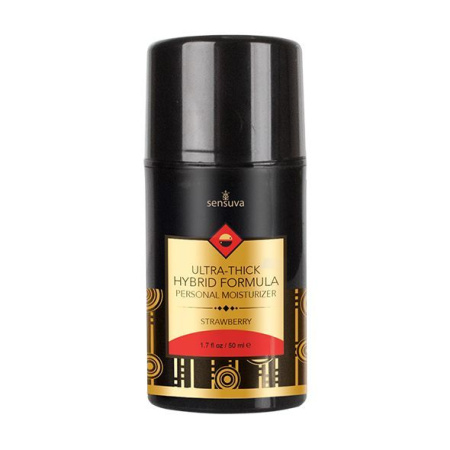 Густа крем-змазка на гібридній основі Sensuva UltraThick Hybrid Formula Strawberry (50 мл) Густа крем-змазка на гібридній основі Sensuva UltraThick Hybrid Formula Strawberry (50 мл)