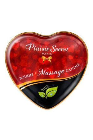 Массажная свеча сердечко Plaisirs Secrets Natural (35 мл) || Масажна свічка серце Plaisirs Secrets Natural (35 мл) Массажная свеча сердечко Plaisirs Secrets Natural (35 мл) || Масажна свічка серце Plaisirs Secrets Natural (35 мл)