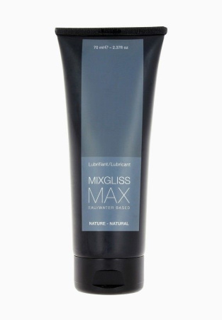 Анальная гель-смазка MixGliss MAX NATURE (70 мл) на водной основе с экстрактом алоэ Анальная гель-смазка MixGliss MAX NATURE (70 мл) на водной основе с экстрактом алоэ