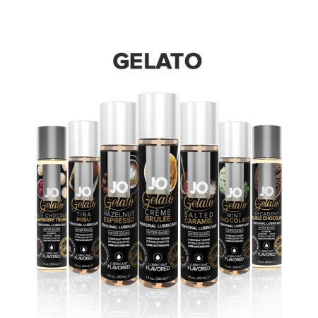 Смазка на водной основе System JO GELATO CremeBrulee (30мл) без сахара, парабенов и пропиленгликоля || Змазка на водній основі System JO GELATO CremeBrulee (30 мл) без цукру, парабенів та пропіленгліколю