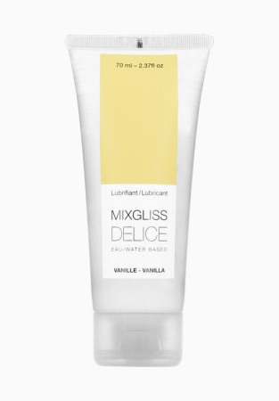 Лубрикант на водной основе MixGliss DELICE VANILLA (70 мл) Ваниль Лубрикант на водной основе MixGliss DELICE VANILLA (70 мл) Ваниль