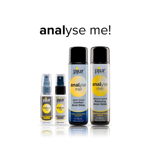 Анальная смазка pjur analyse me! Relaxing jojoba silicone 250 мл на силиконовой основе с жожоба Анальная смазка pjur analyse me! Relaxing jojoba silicone 250 мл на силиконовой основе с жожоба