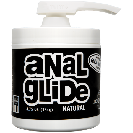 Анальная смазка на масляной основе Doc Johnson Anal Glide Natural (134 г) длительное скольжение Анальная смазка на масляной основе Doc Johnson Anal Glide Natural (134 г) длительное скольжение