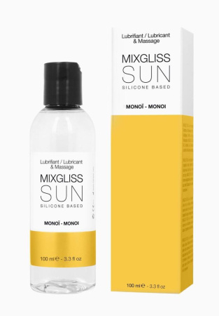 Лубрикант на силіконовій основі MixGliss SUN MONOI (100 мл) з ароматом масла Моноі Лубрикант на силіконовій основі MixGliss SUN MONOI (100 мл) з ароматом масла Моноі