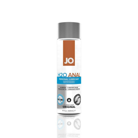 Анальная смазка System JO ANAL H2O - ORIGINAL (120 мл) на водной основе, растительный глицерин Анальная смазка System JO ANAL H2O - ORIGINAL (120 мл) на водной основе, растительный глицерин