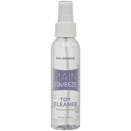 Очищувальний засіб для іграшок Doc Johnson Main Squeeze Toy Cleaner (118 мл) антибактеріальний