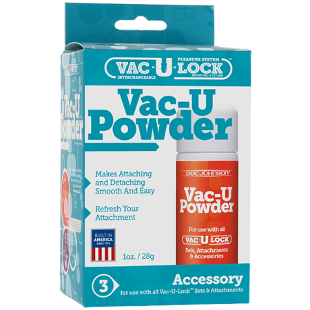 Пудра для крепления Vac-U-Lock Doc Johnson Vac-U Powder || Пудра для кріплення Vac-U-Lock Doc Johnson Vac-U Powder