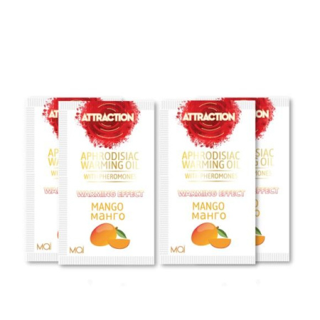 Пробник массажного масла с феромонами MAI PHEROMON MASSAGE OIL MANGO (10 мл) Пробник массажного масла с феромонами MAI PHEROMON MASSAGE OIL MANGO (10 мл)