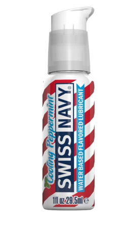 Лубрикант на водной основе Swiss Navy Cooling Peppermint 29,5 мл Лубрикант на водной основе Swiss Navy Cooling Peppermint 29,5 мл
